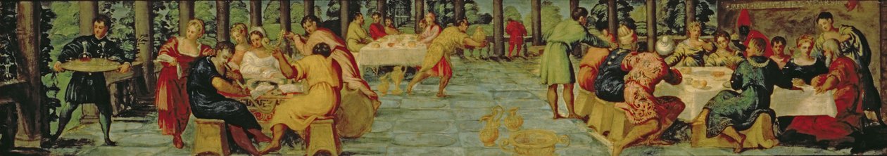 Tausamiga a le Tupu o Pelesara, c.154344 (panel)swed av Jacopo Robusti Tintoretto