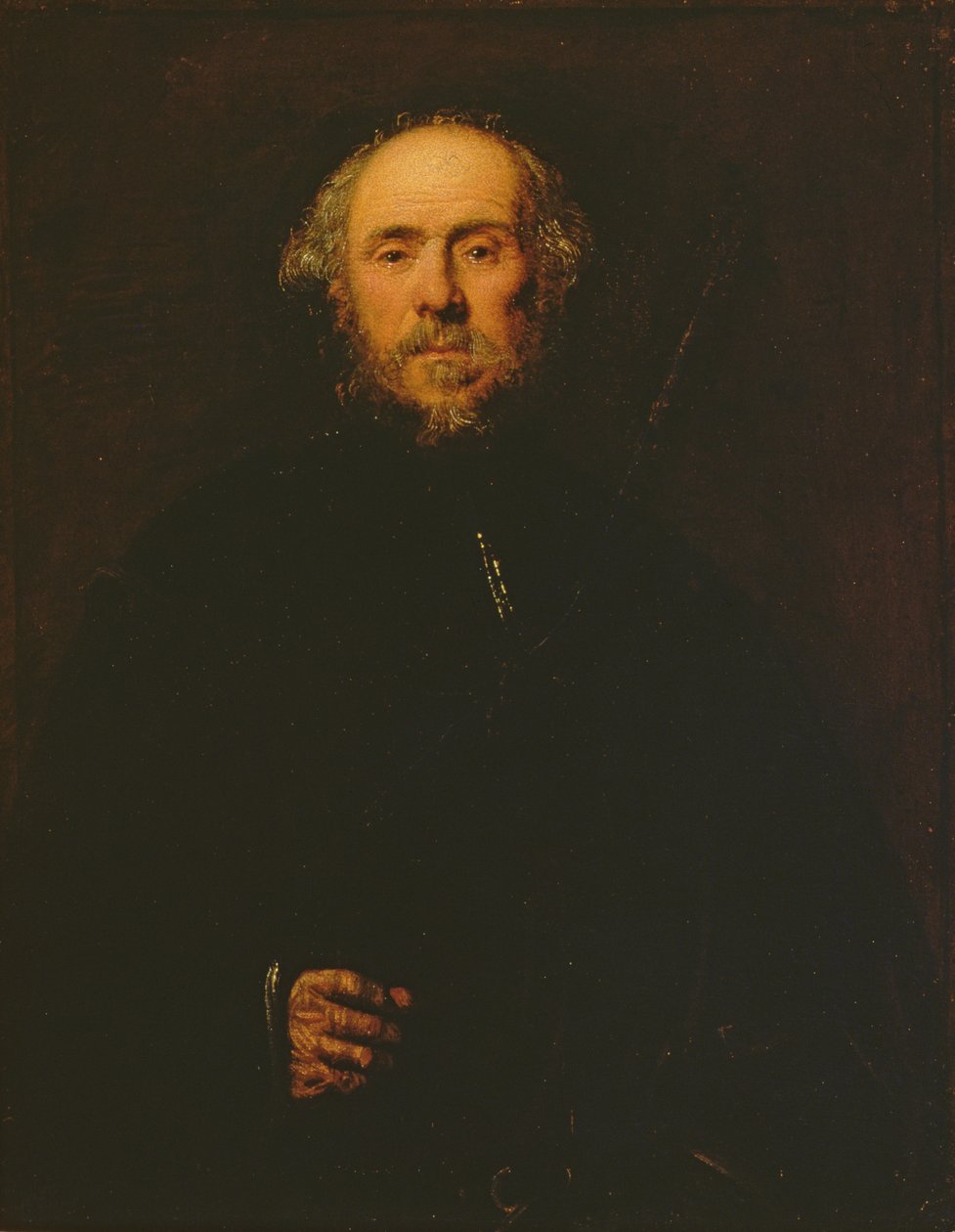 Porträtt av en man av Jacopo Robusti Tintoretto