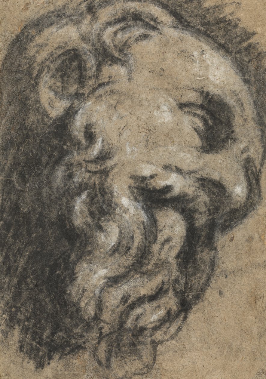 Suesuega ina ua maeʻa Michelangelos Saint Damian, c. i le va o le 1545 ma le 1550 (sinasina uliuli, fa