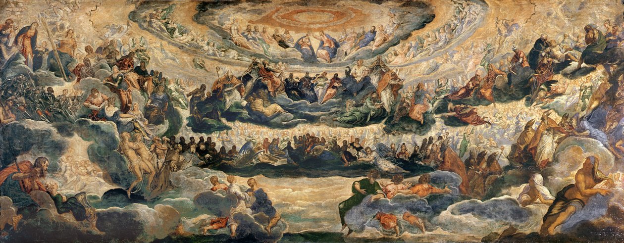 Studera för paradiset (se även 60846) av Jacopo Robusti Tintoretto