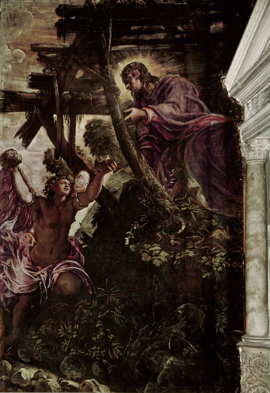 The Temptation of Christ, c.1575 av Jacopo Robusti Tintoretto