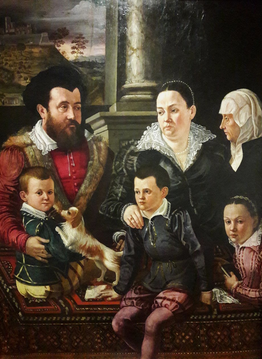 Familjeporträtt av Jacopo da Empoli