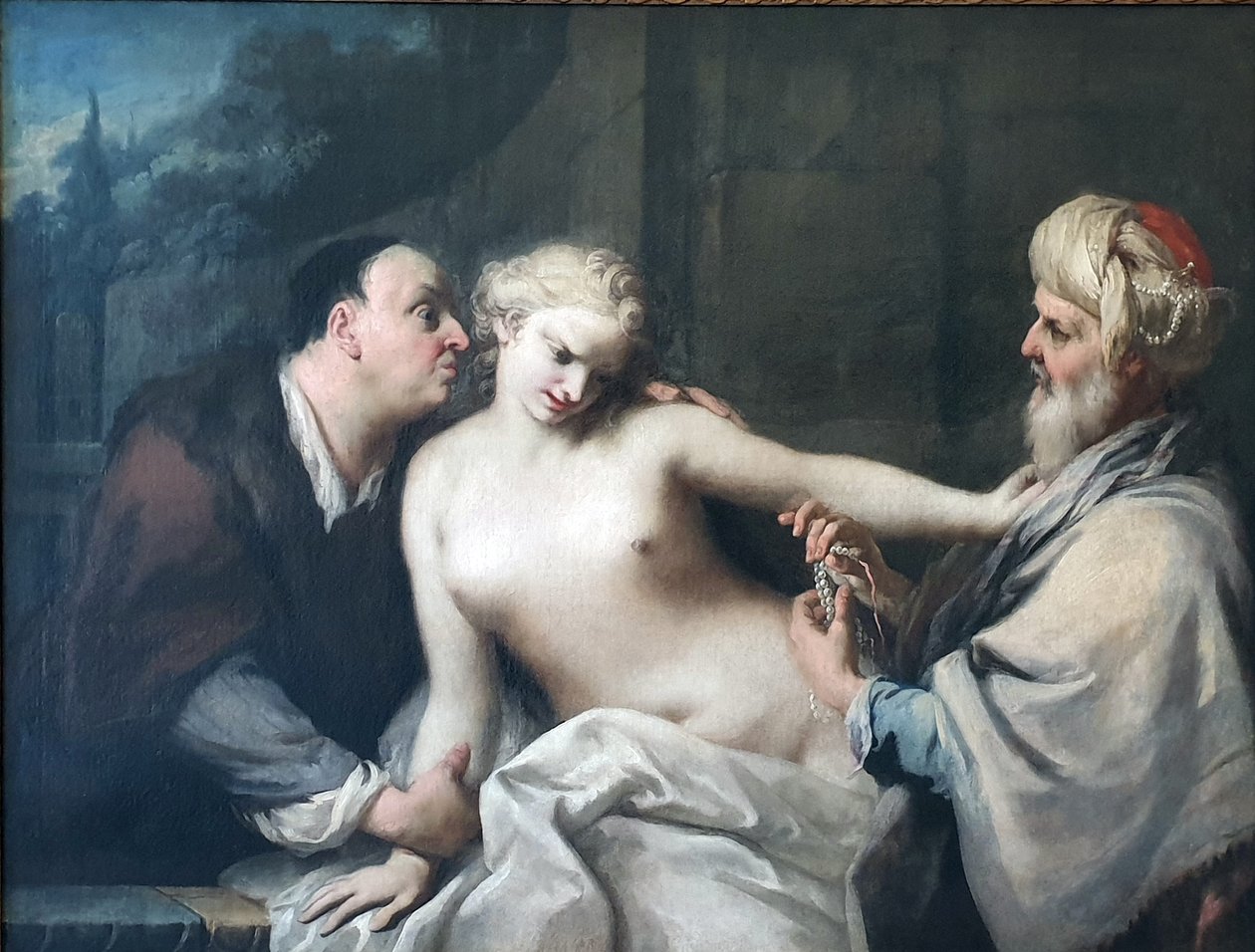Susanna och de äldre av Jacopo Amigoni