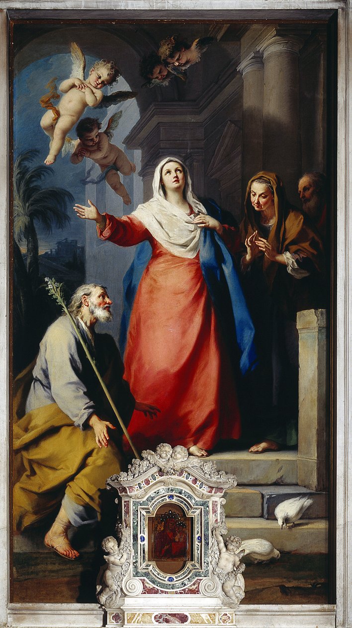 Besöket (målning av Jacopo Amigoni