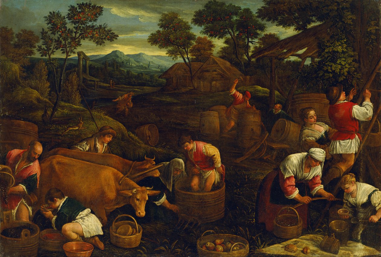 Höst av Jacopo Bassano