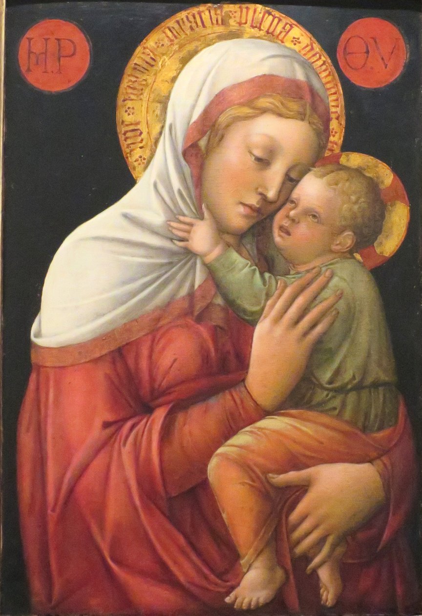 Madonna med barn av Jacopo Bellini
