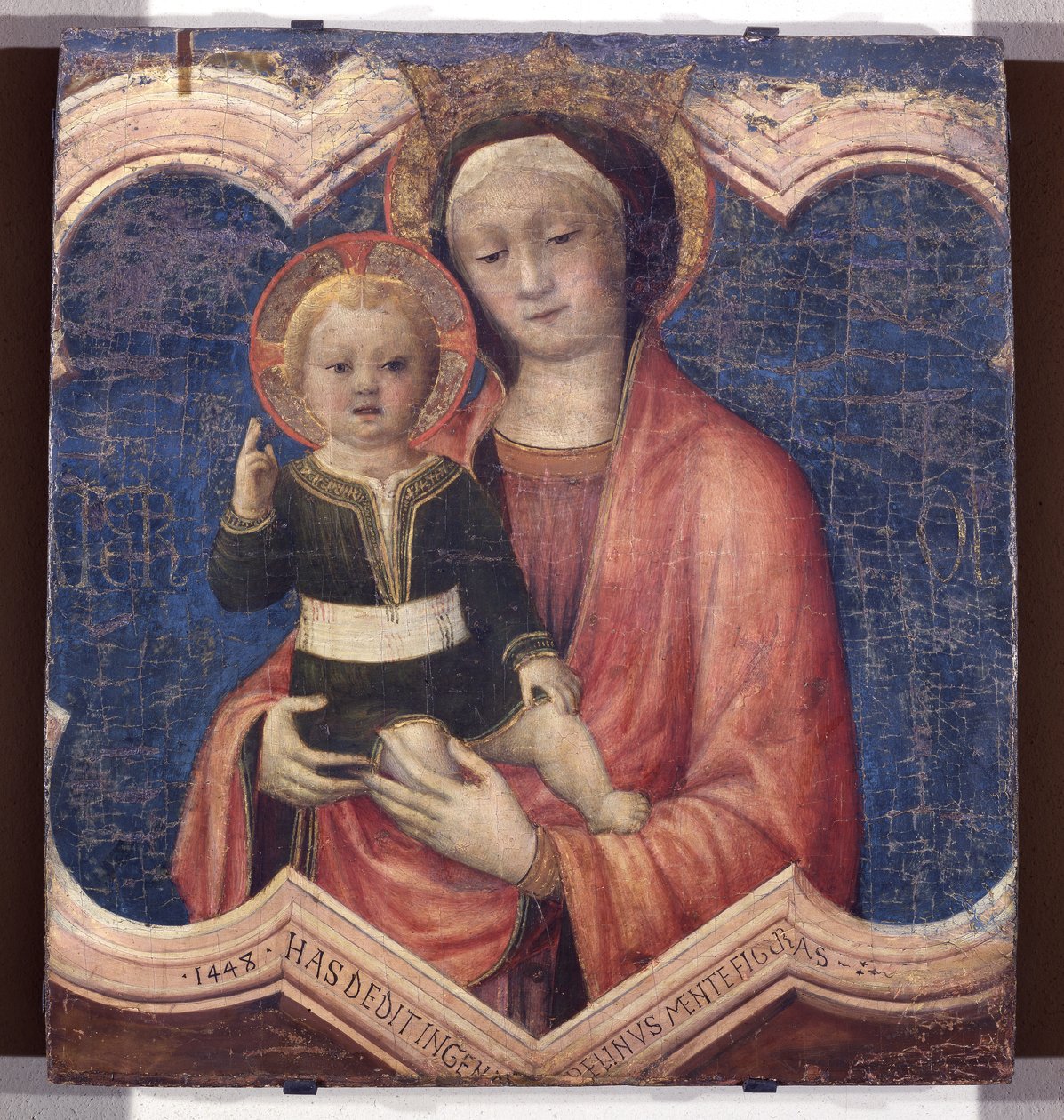 Madonna och barn, 1448 av Jacopo Bellini