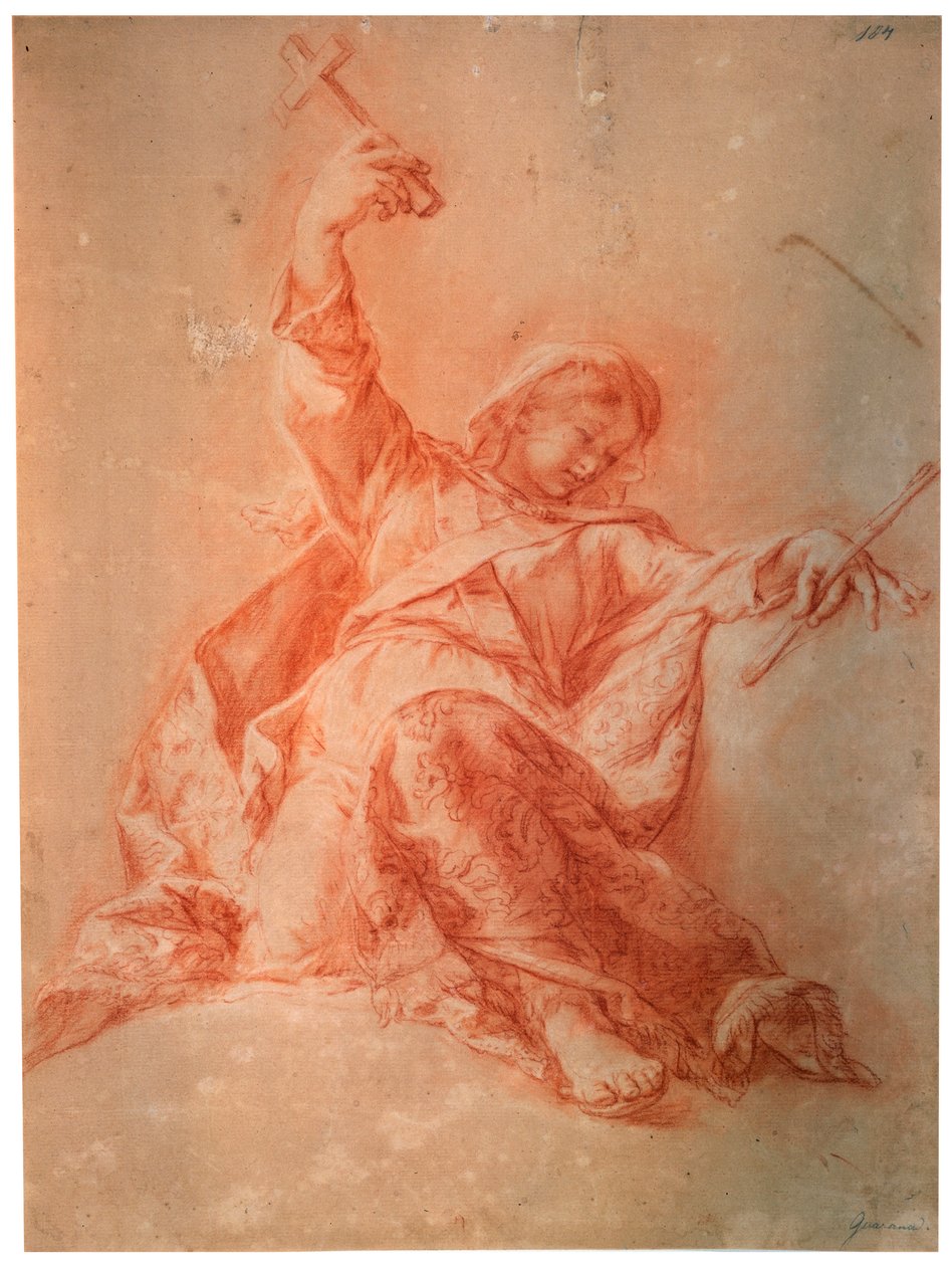 Trons allegori, 1700-talet av Jacopo Guarana