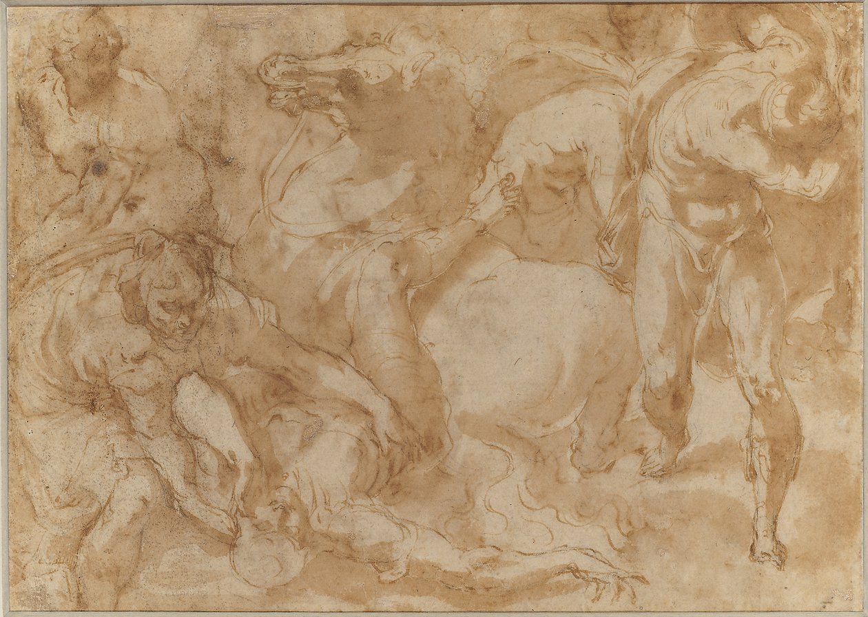Sankt Paulus omvändelse av Jacopo Ianguidi Bertoia
