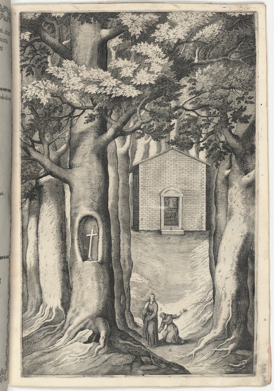 Kapell av den välsignade Johannes av La Verna [skylt S] av Jacopo Ligozzi