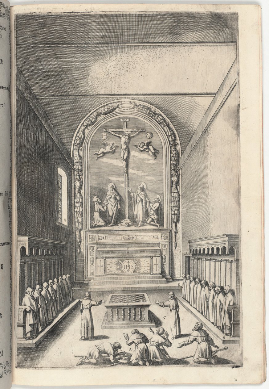 Stigmatakyrkan [skylt M] av Jacopo Ligozzi