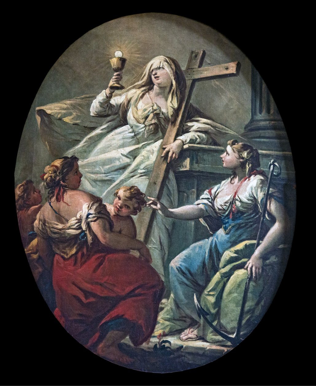 De teologiska dygderna av Jacopo Marieschi