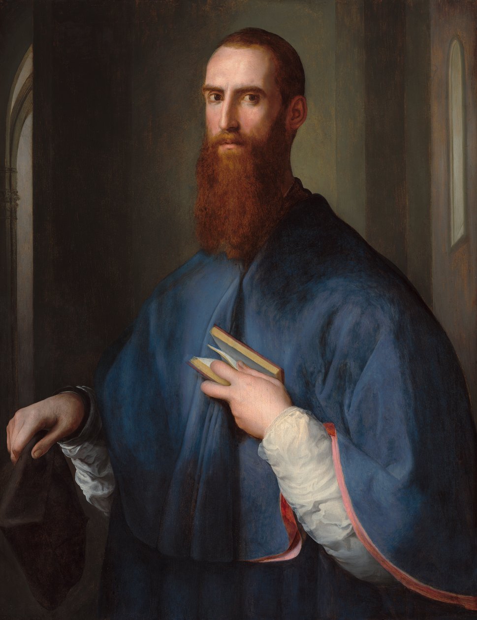 Monsignor della Casa, ca 1541-42 (olja på panel) av Jacopo Pontormo