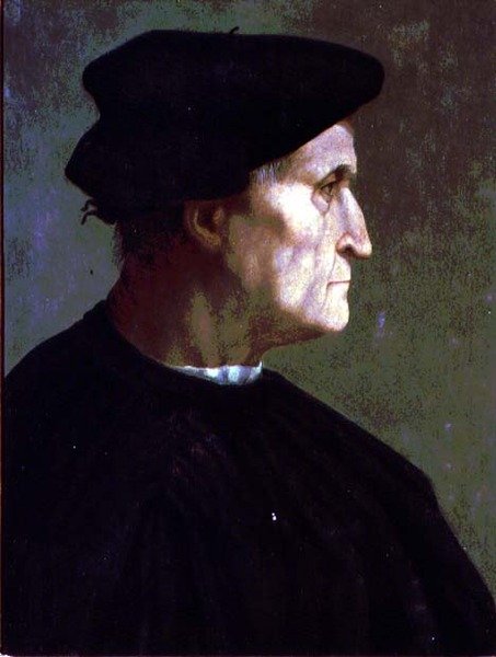 Porträtt av Francesco da Castiglione av Jacopo Pontormo