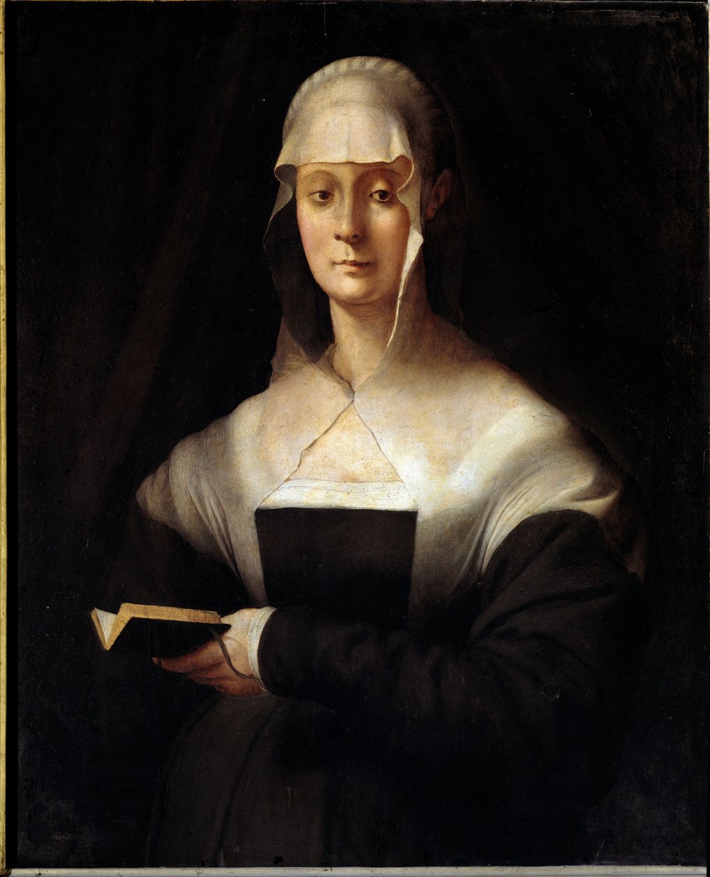 Porträtt av Maria Salviati av Jacopo Pontormo