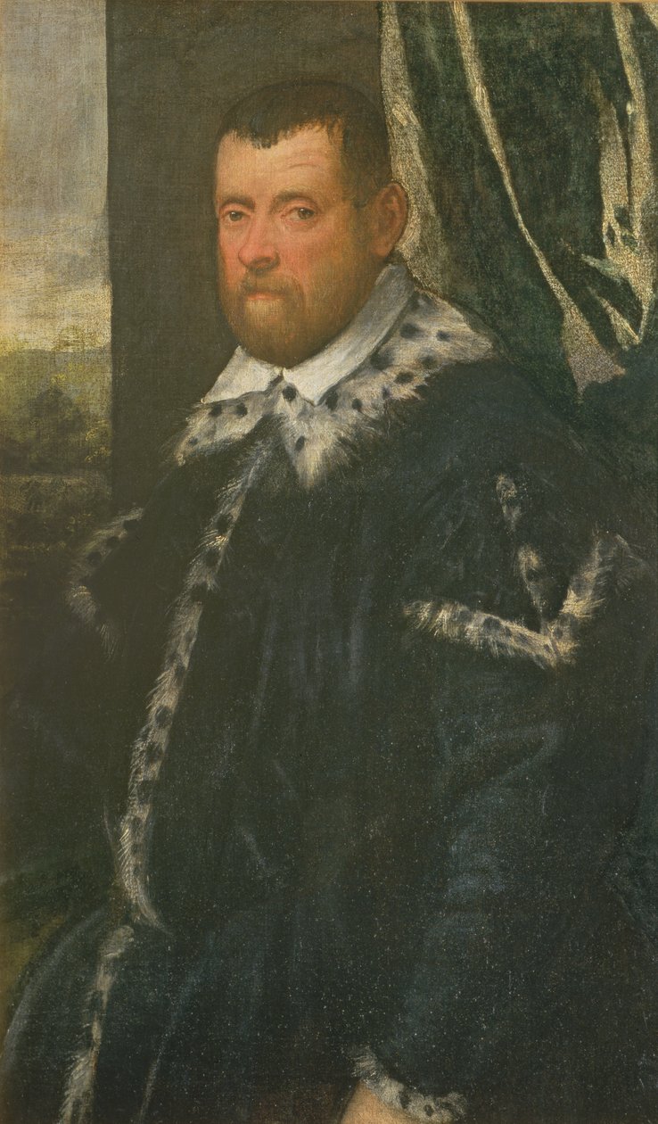 Battista Morosoni (1537-98), hög åklagare av Jacopo Robusti Tintoretto