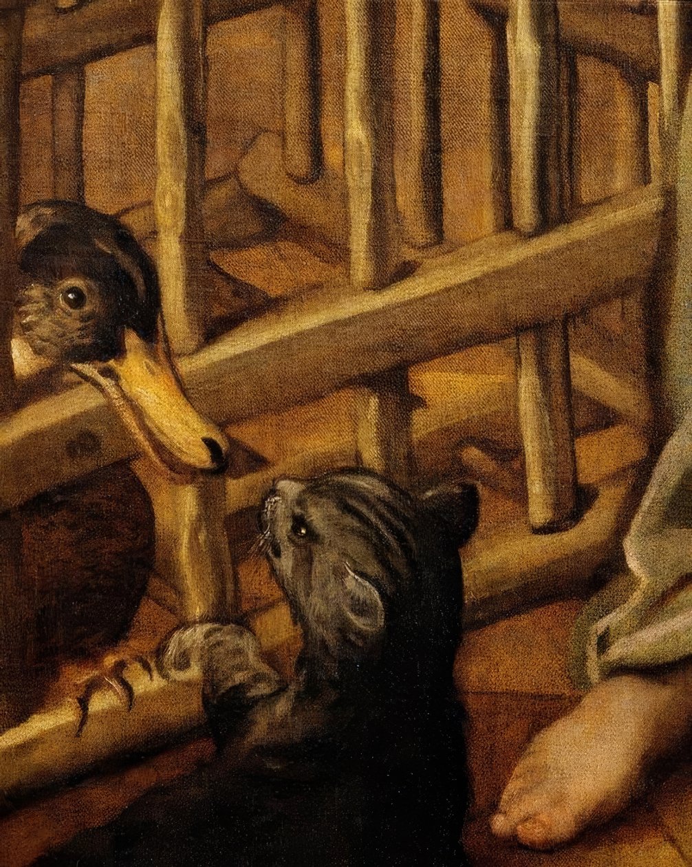 Leda med svanen av Jacopo Robusti Tintoretto