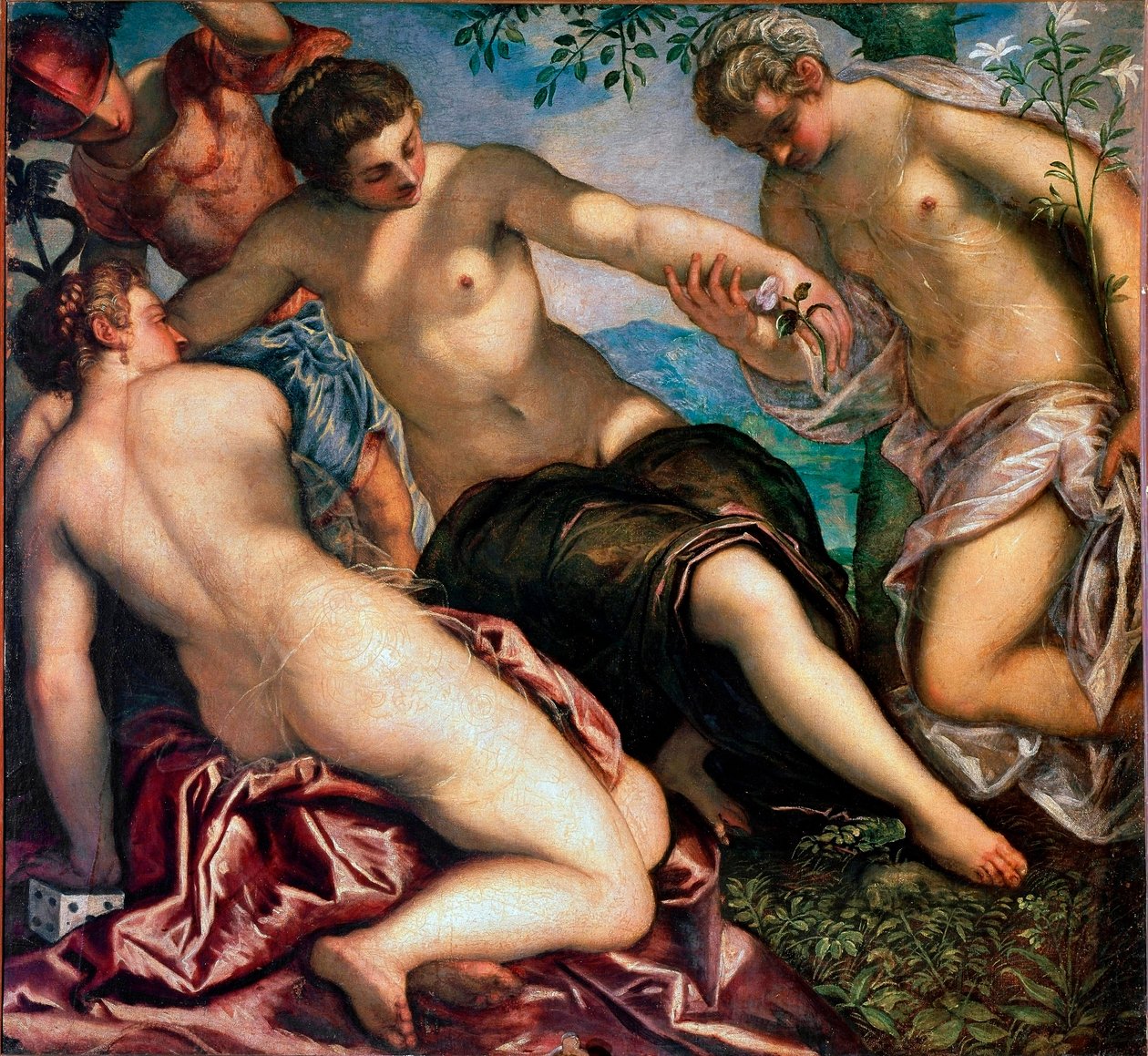Målningar av antihögskolan i Dogepalatset av Jacopo Robusti Tintoretto