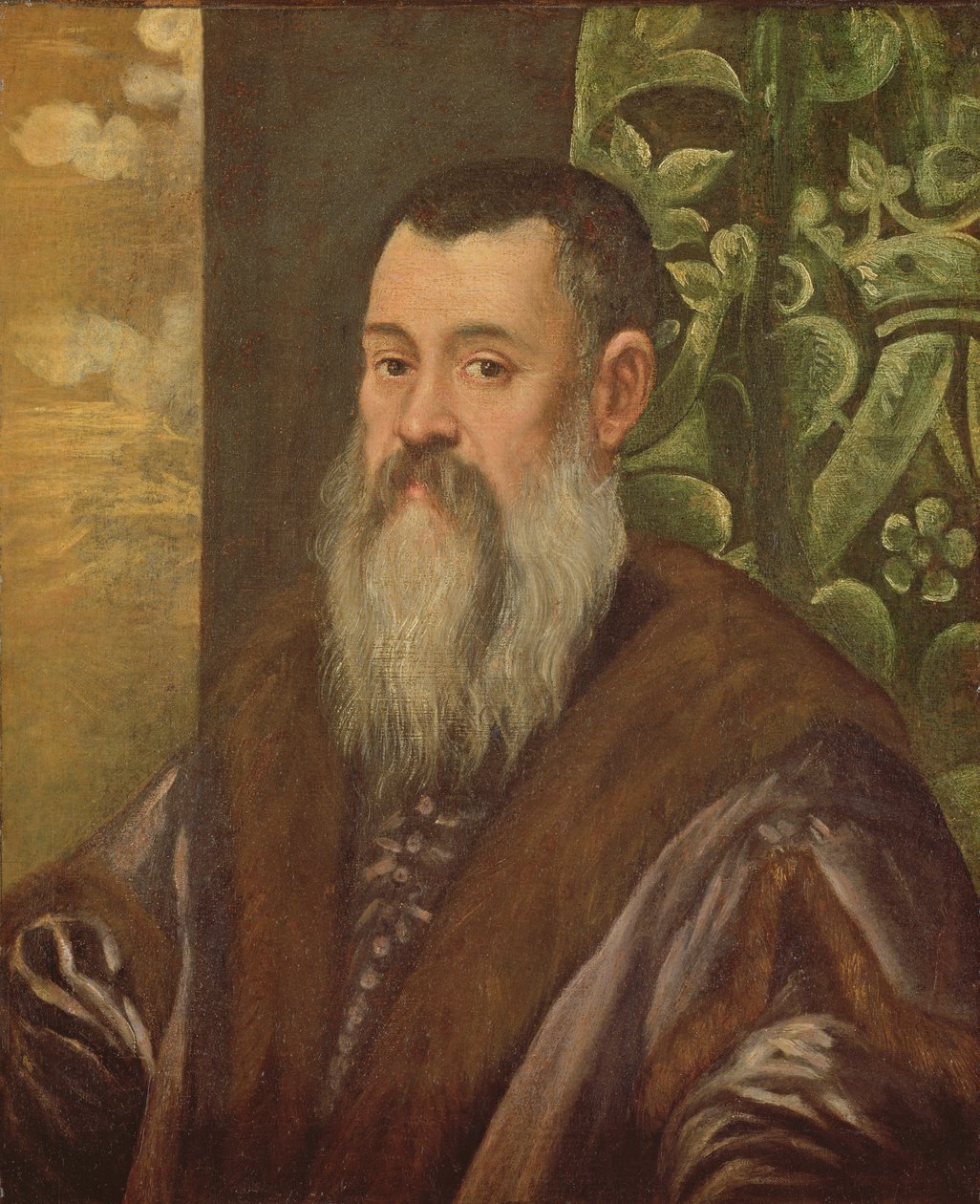 Porträtt av en venetiansk senator av Jacopo Robusti Tintoretto