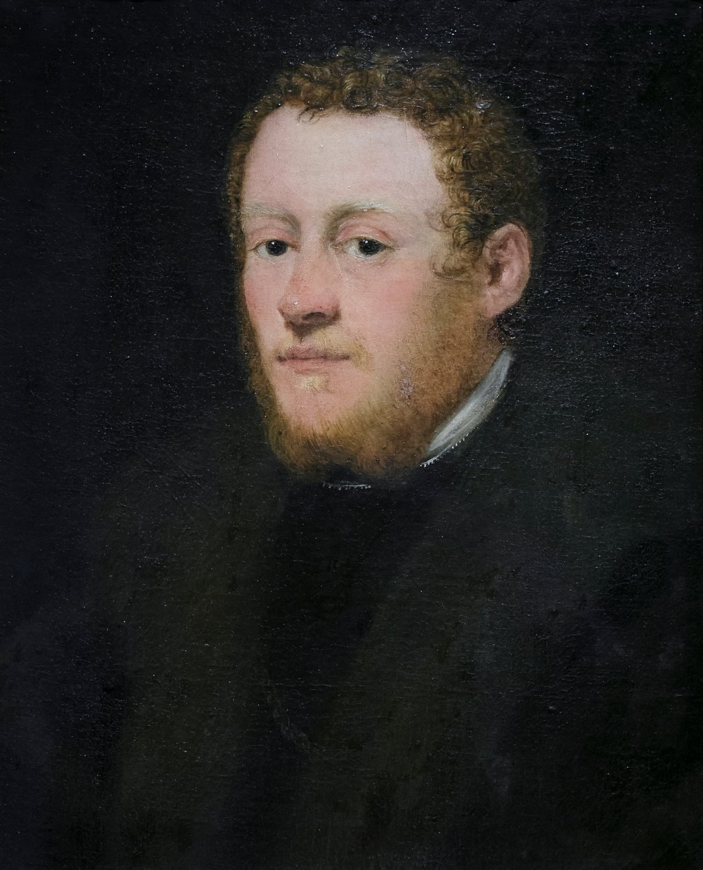 Porträtt av en ung man med rött hår av Jacopo Robusti Tintoretto