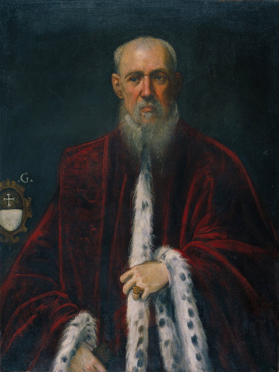 Porträtt av åklagaren Alessandro Gritti av Jacopo Robusti Tintoretto