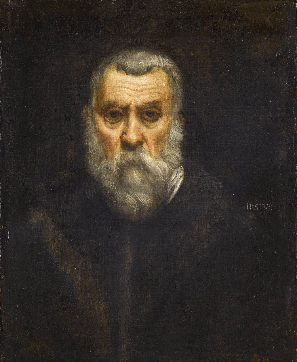 Självporträtt, 1588 av Jacopo Robusti Tintoretto