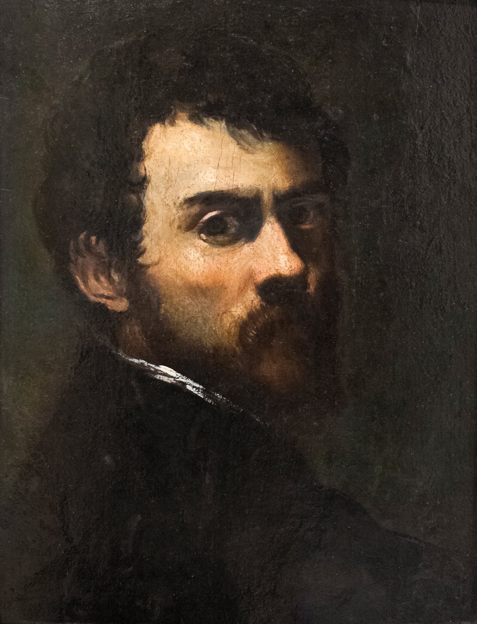 Självporträtt som ung av Jacopo Robusti Tintoretto