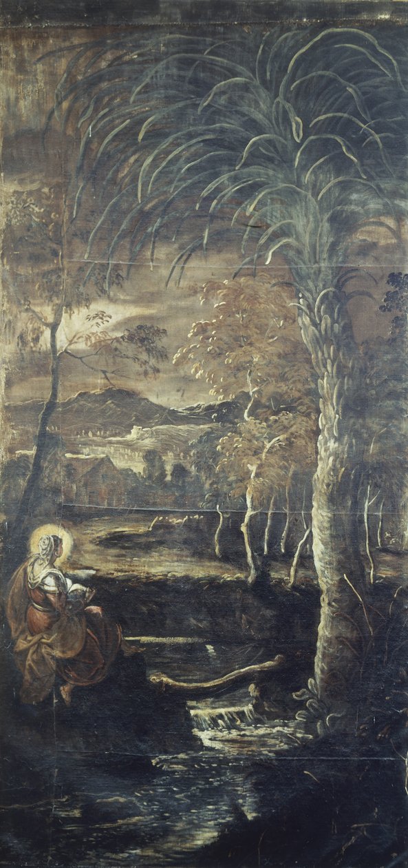 St Mary av Egypten av Jacopo Robusti Tintoretto