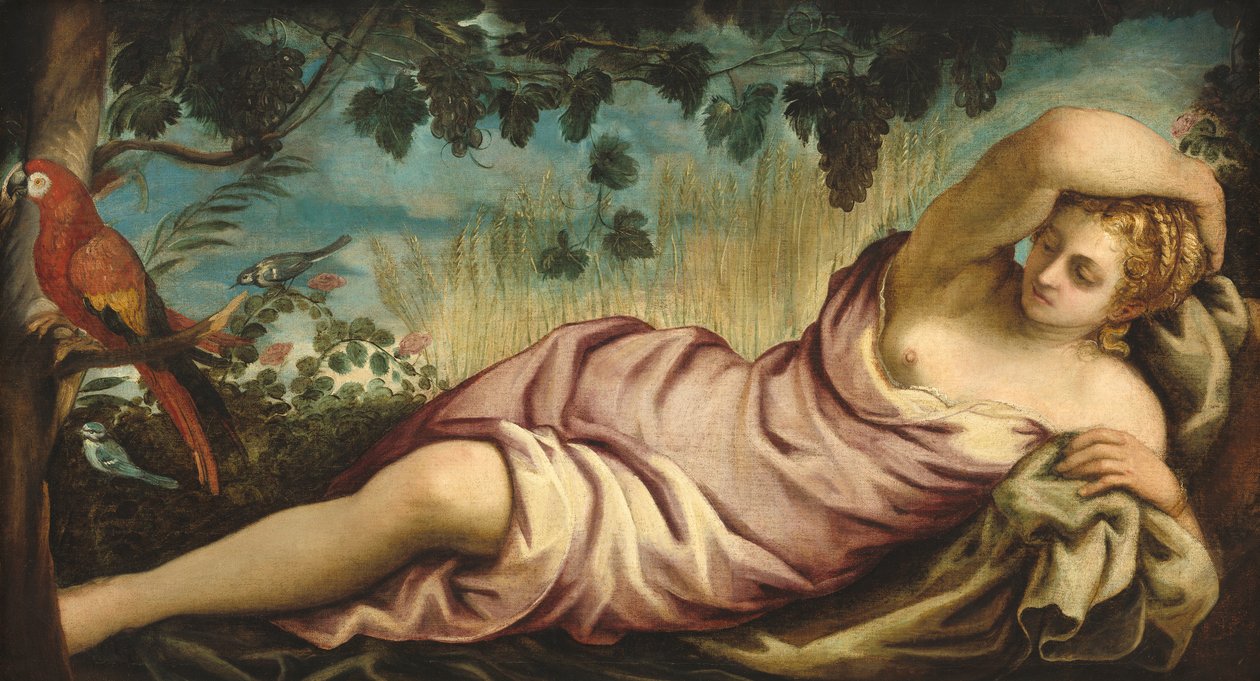 Sommar, c.1555 av Jacopo Robusti Tintoretto