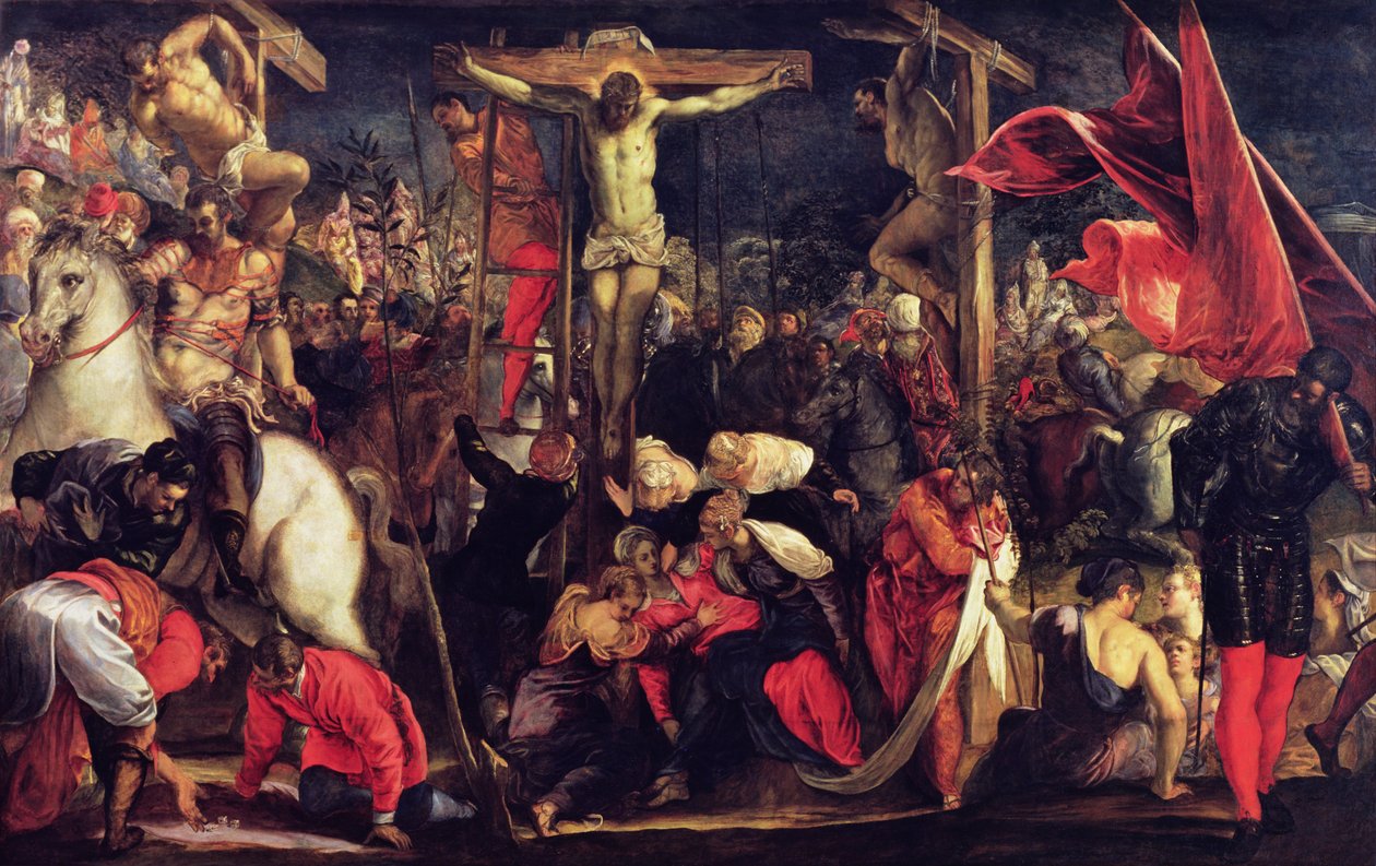 Korsfästelsen av Jacopo Robusti Tintoretto