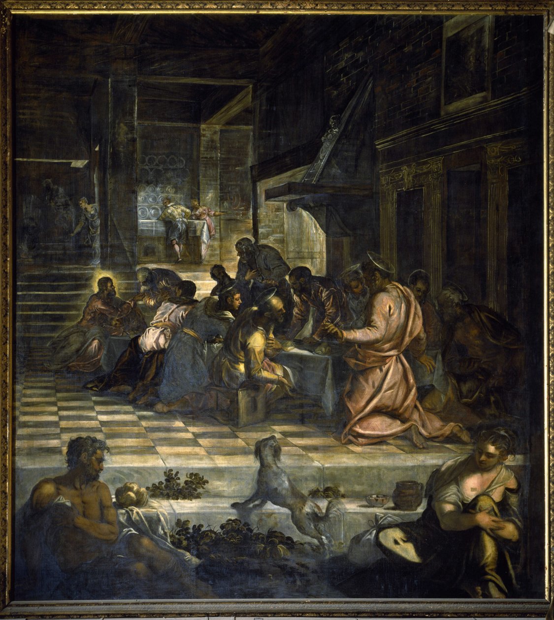 Sista måltiden av Jacopo Robusti Tintoretto