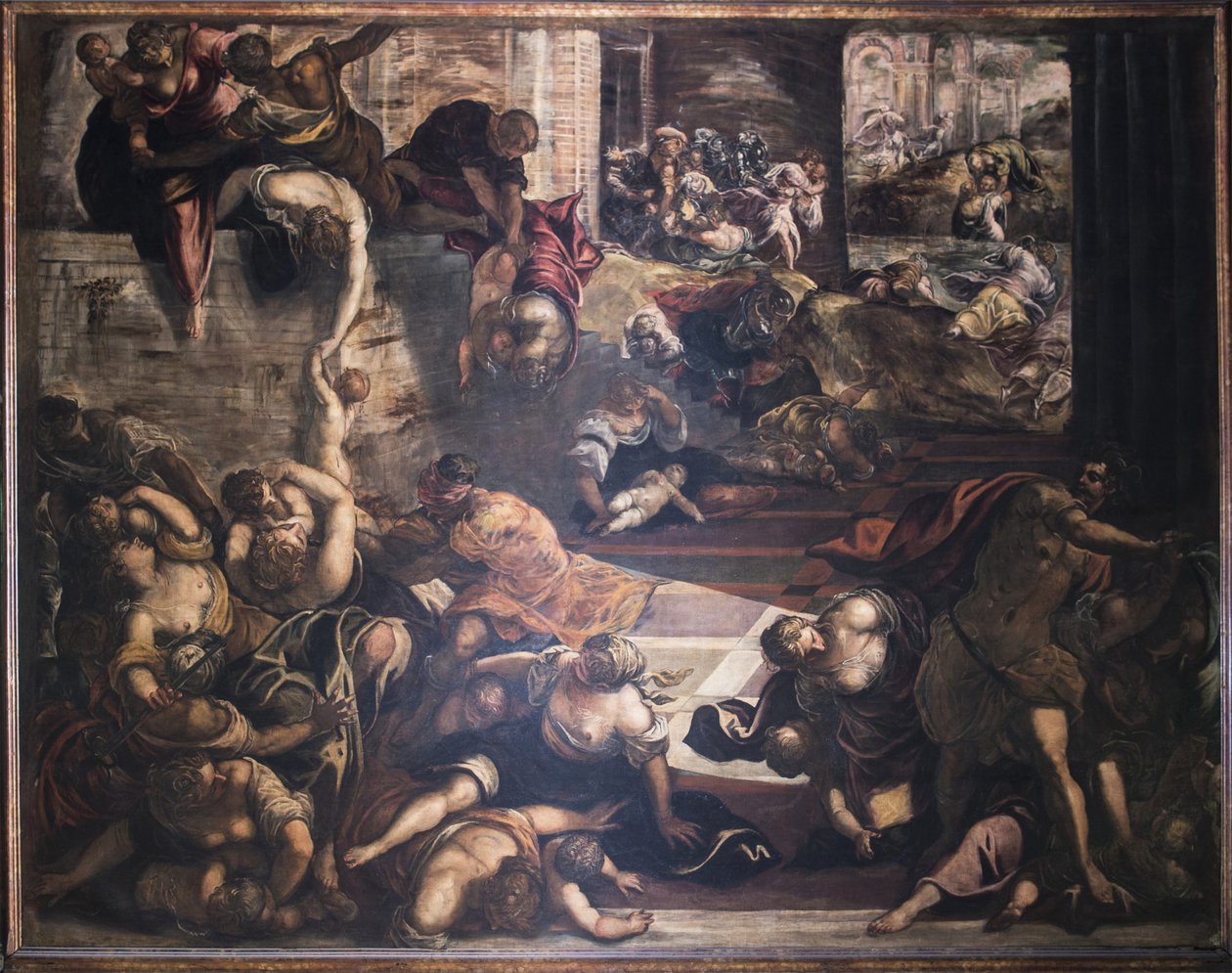 Massakern på de oskyldiga, 1582-1585. av Jacopo Robusti Tintoretto