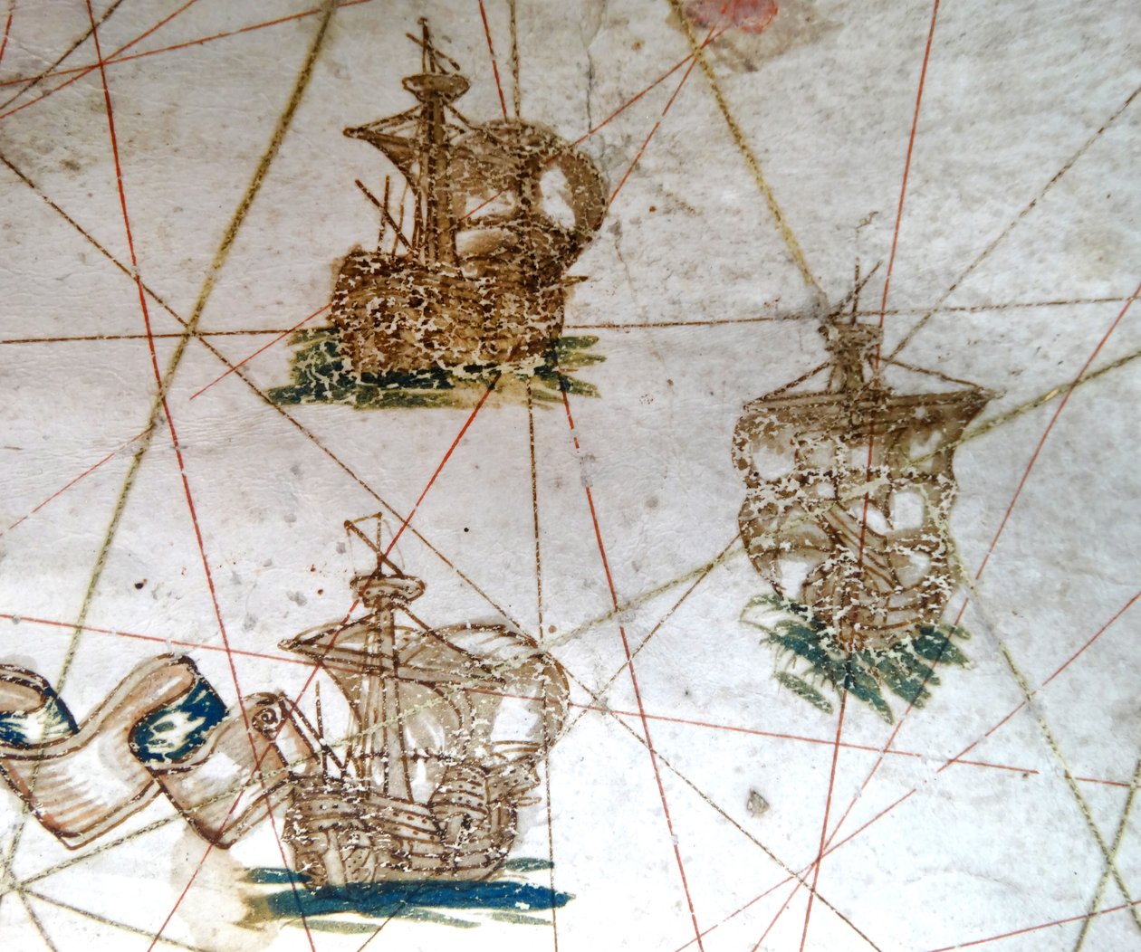 Renässanskarta över Europa, Jacopo Russo (efter) 1528 av Jacopo Russo