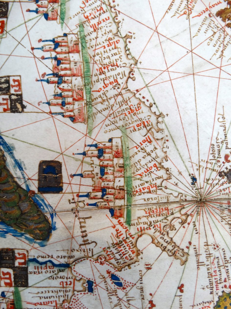 Renässanskarta över Europa, Jacopo Russo (efter), 1528 av Jacopo Russo