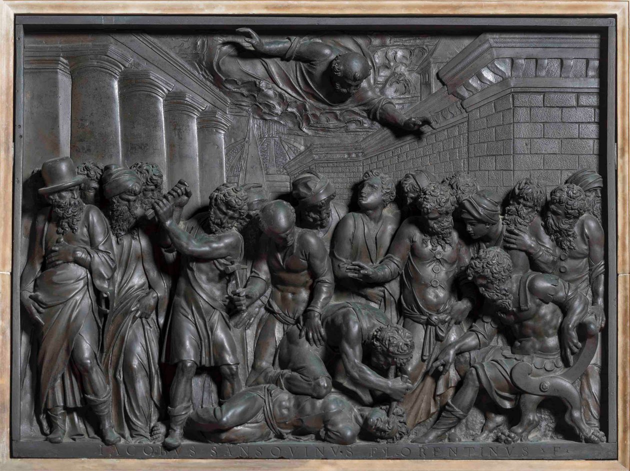 Slavens mirakel The Miracle of Saint Mark, 1541. av Jacopo Sansovino