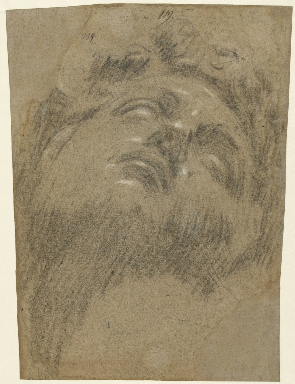 Huvud av Giuliano dei Medici av Jacopo Tintoretto
