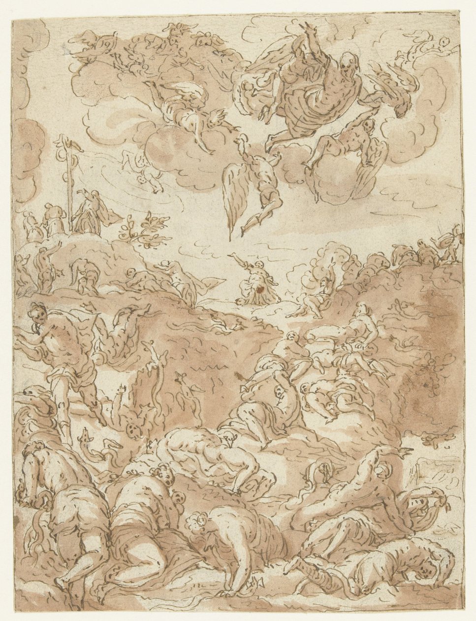 Resa kopparormen av Jacopo Tintoretto