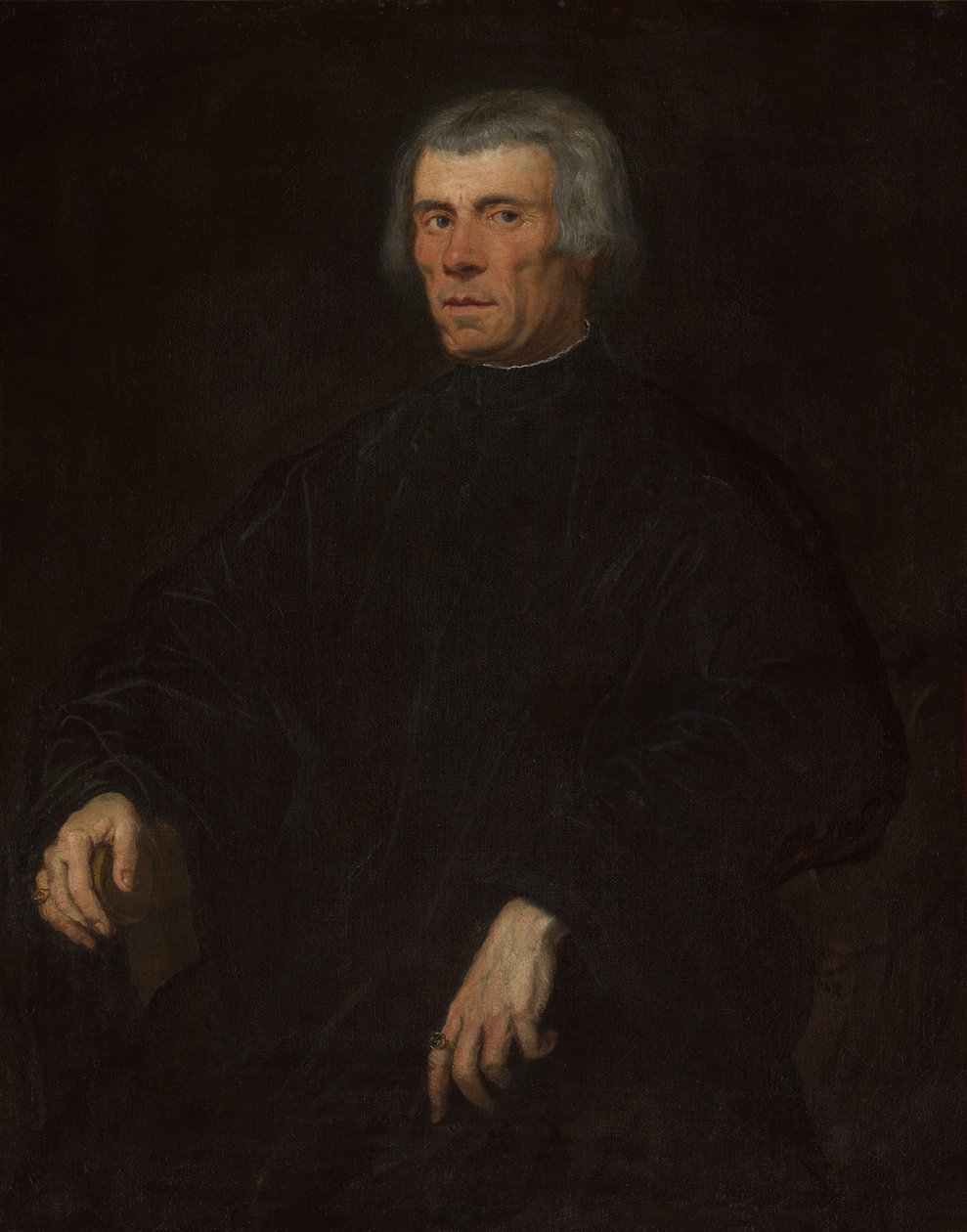 Porträtt av en man, 1550-talet. av Jacopo Robusti Tintoretto