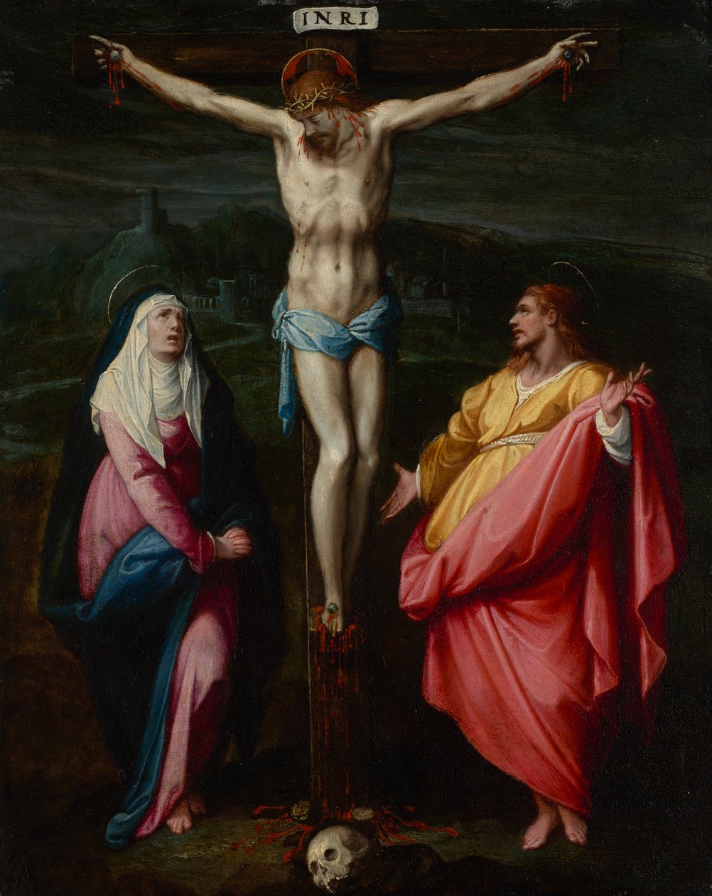 Korsfästelsen av Jacopo Zucchi