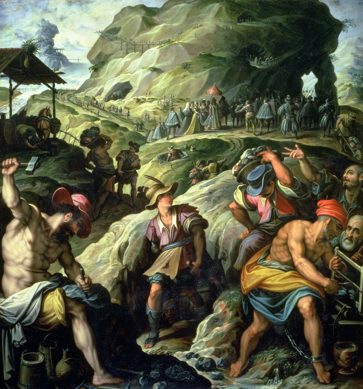 Gruvan, 1572 av Jacopo Zucchi