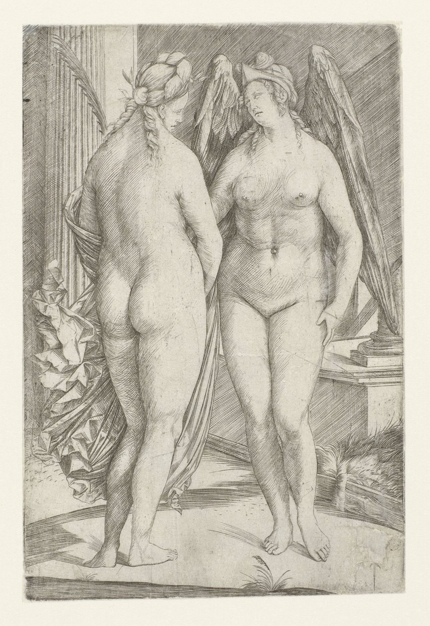 Allegori med Victoria och Rom av Jacopo de