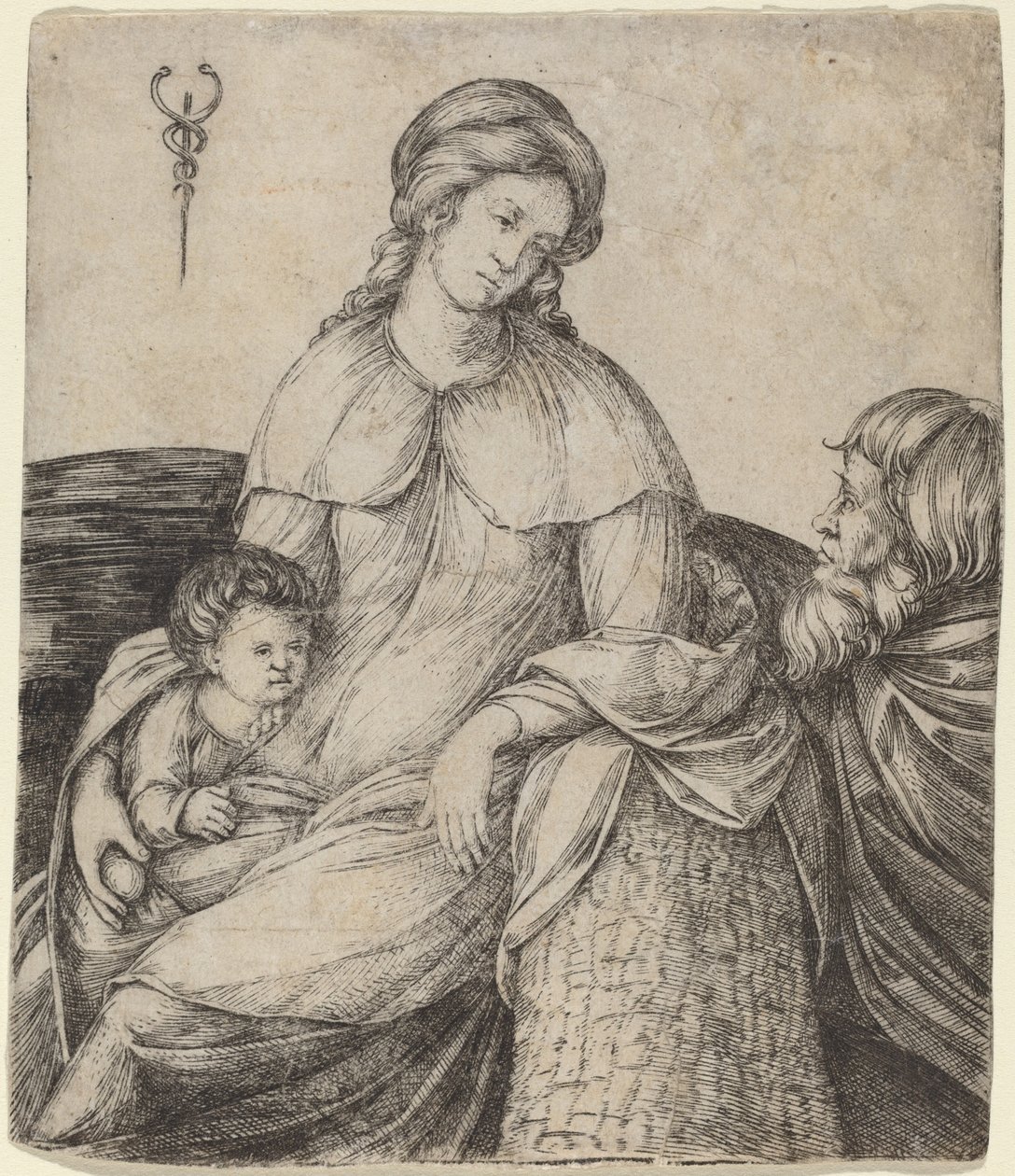helig familj av Jacopo de