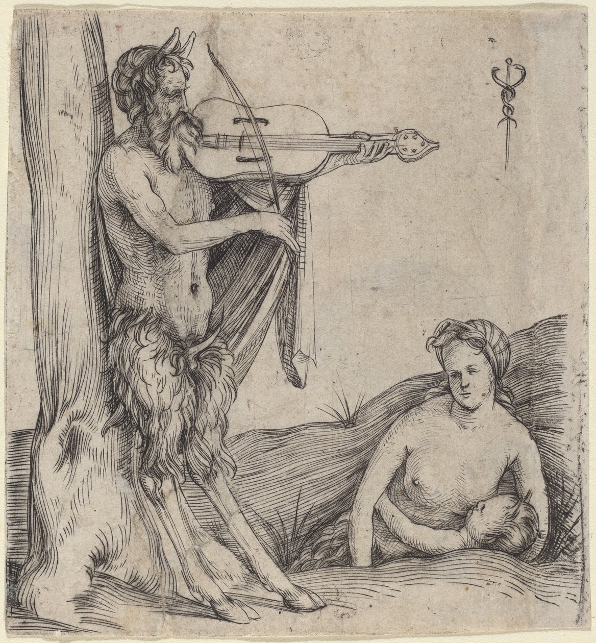 Satyrs familj av Jacopo de