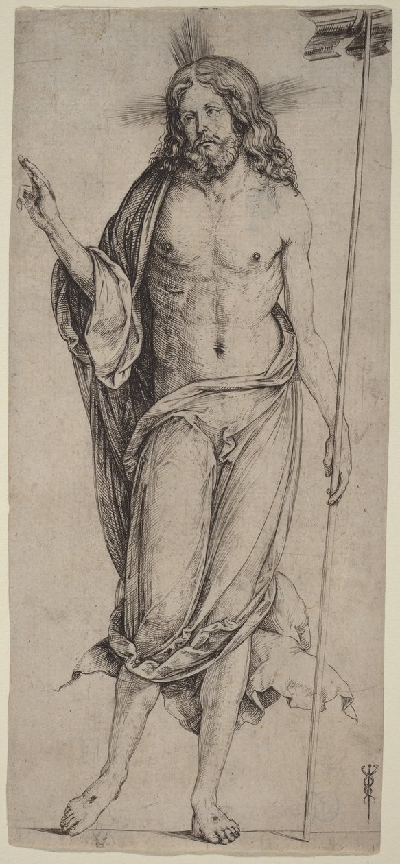 Den uppståndne Kristus av Jacopo de