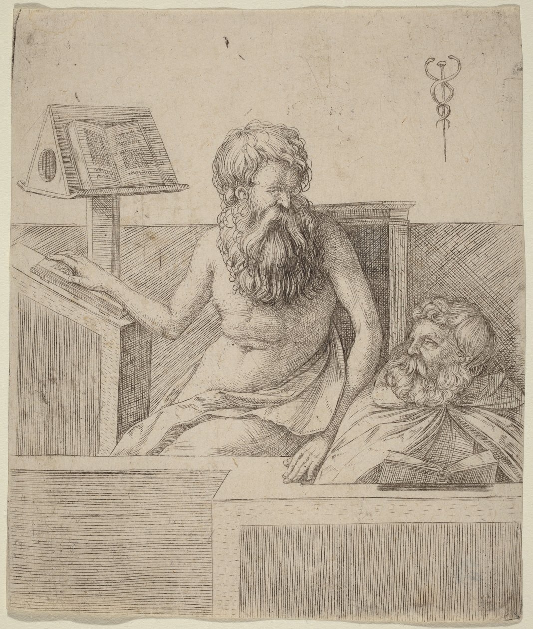 Två filosofer av Jacopo de