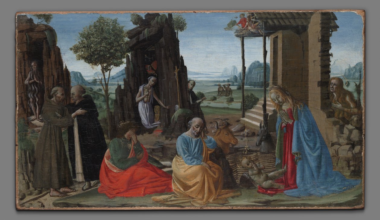 Den mystiska julen av Jacopo del Sellaio