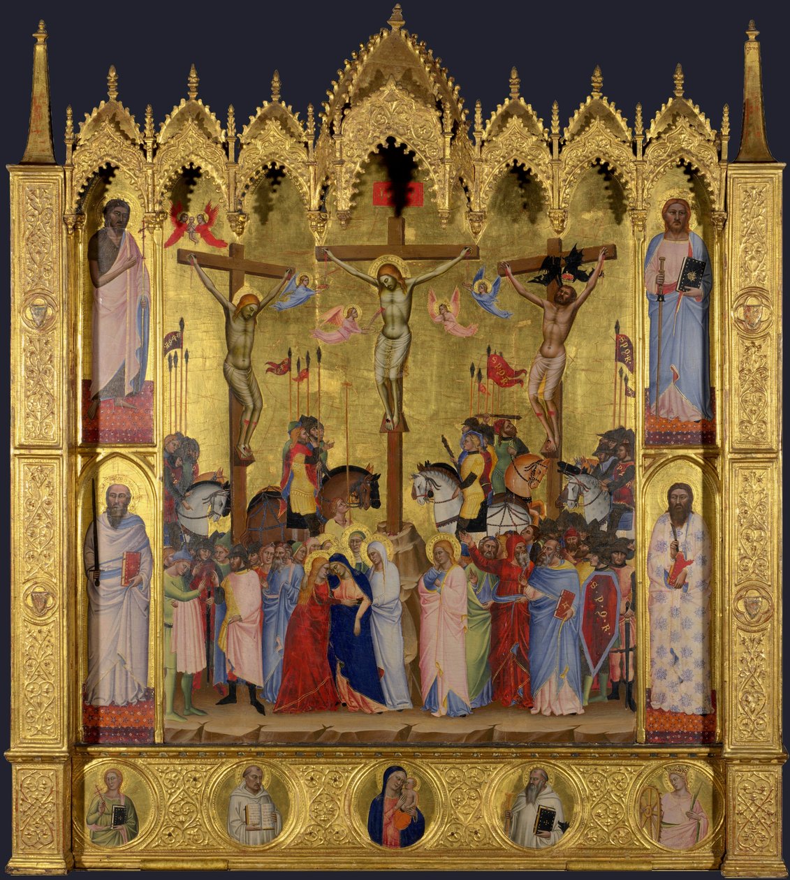 Korsfästelse av Jacopo di Cione