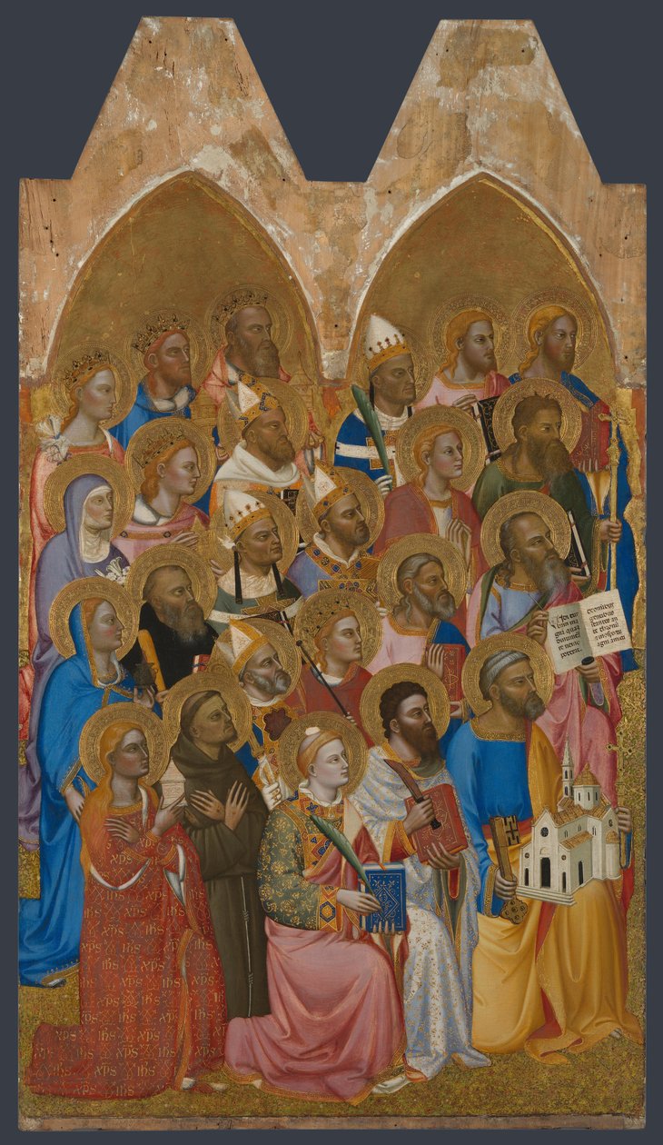 Polyptyk San Pier Maggiore av Jacopo di Cione