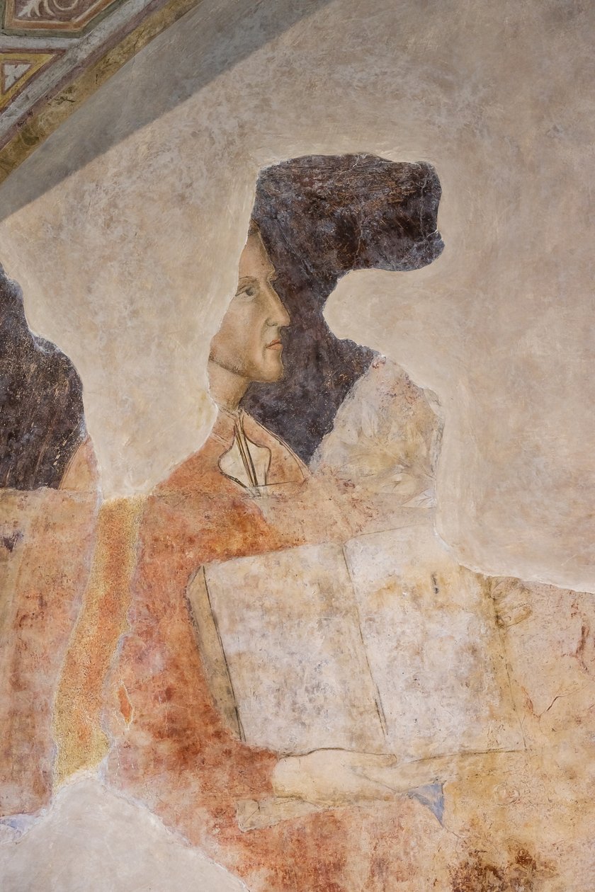Porträtt av Dante Alighieri (ny) av Jacopo di Cione
