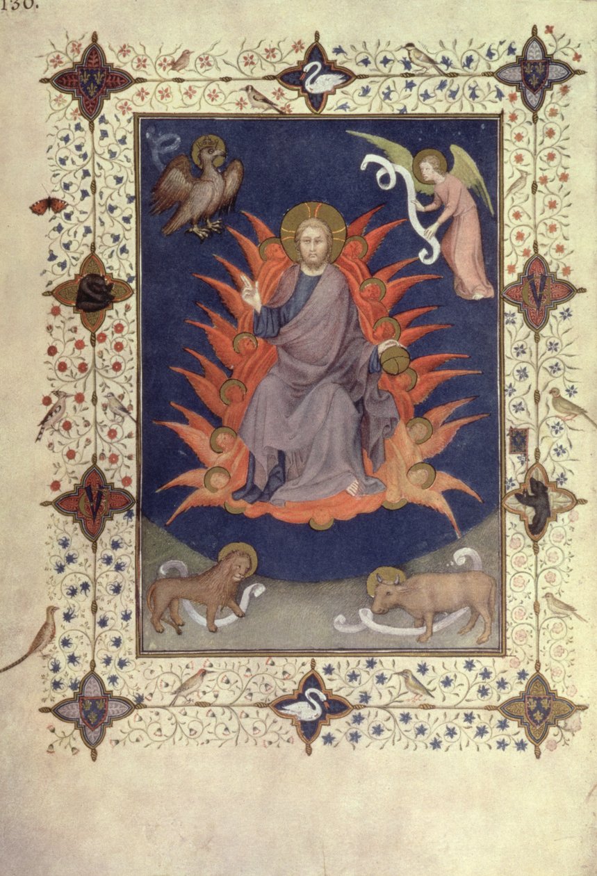 MS 11060-11061 Bottens psalmer: Kristus i majestät, från 